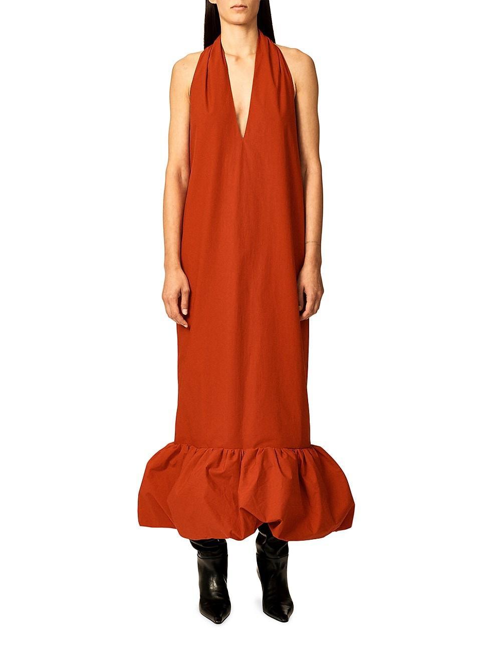 Womens The Johana Bubble-Hem Maxi Dress Product Image