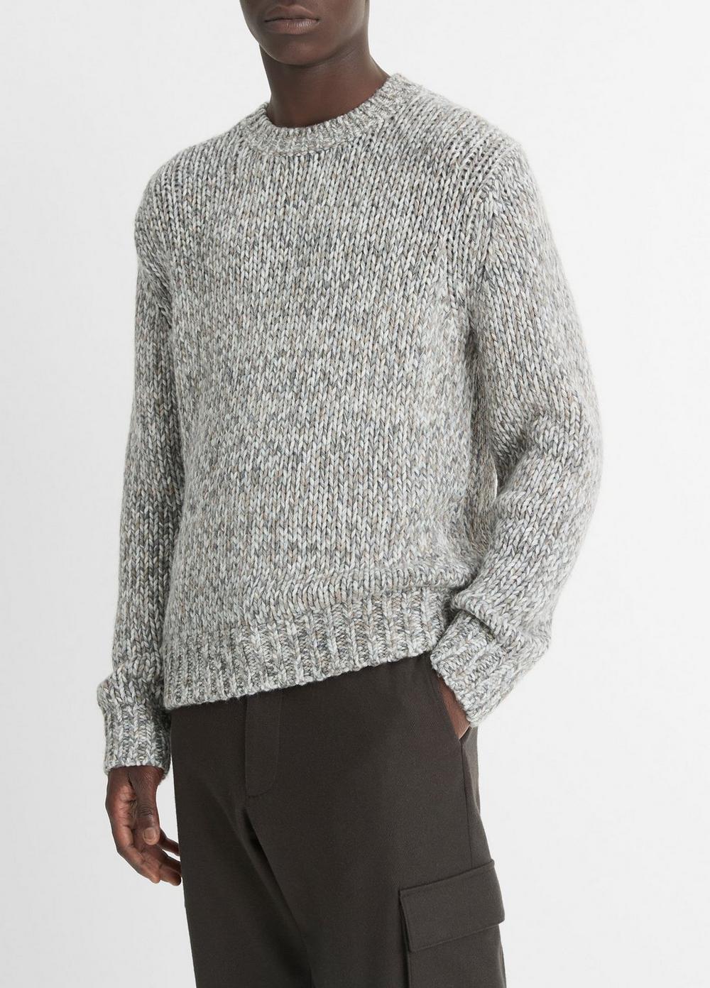 Homespun Marled Crew Neck Sweater Product Image