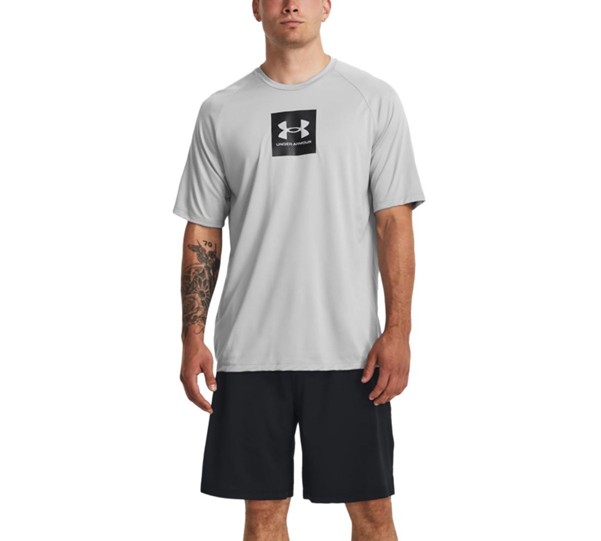 Under Armour Mens Print Fill Tech Short Sleeve T-Shirt , 2X-Large - Mens Athletic Performance Tops at Academy Sports Product Image