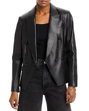 Womens Kenzie Cotton-Blend Double-Breasted Blazer Product Image