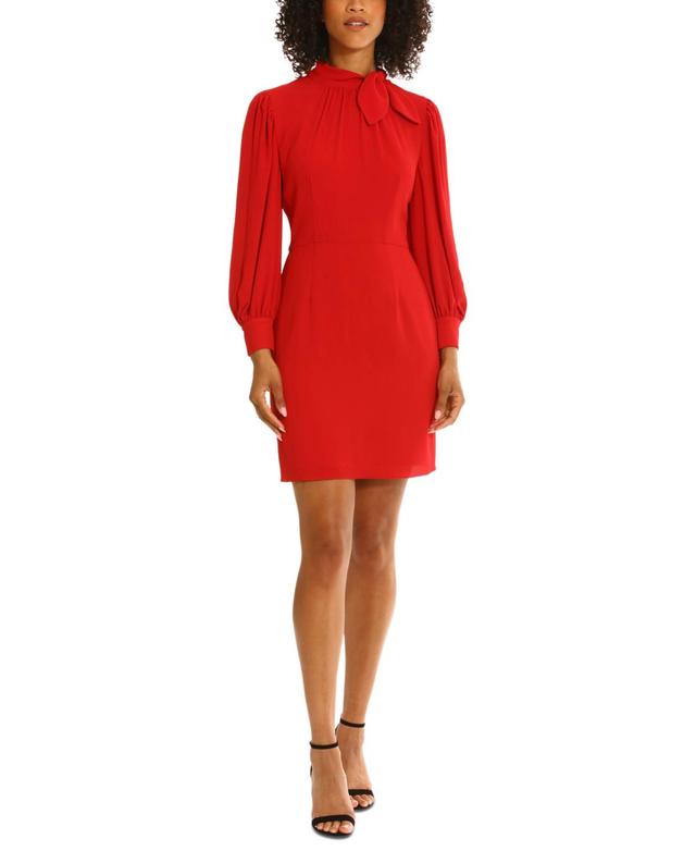 Maggy London Long Sleeve Sheath Dress Product Image