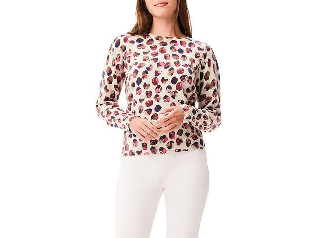 NIC+ZOE Blush Dot Sweater Multi) Women's Sweater Product Image