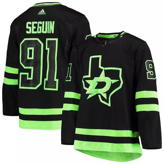 Mens adidas Tyler Seguin Black Dallas Stars Alternate Primegreen Authentic Pro Player Jersey Product Image