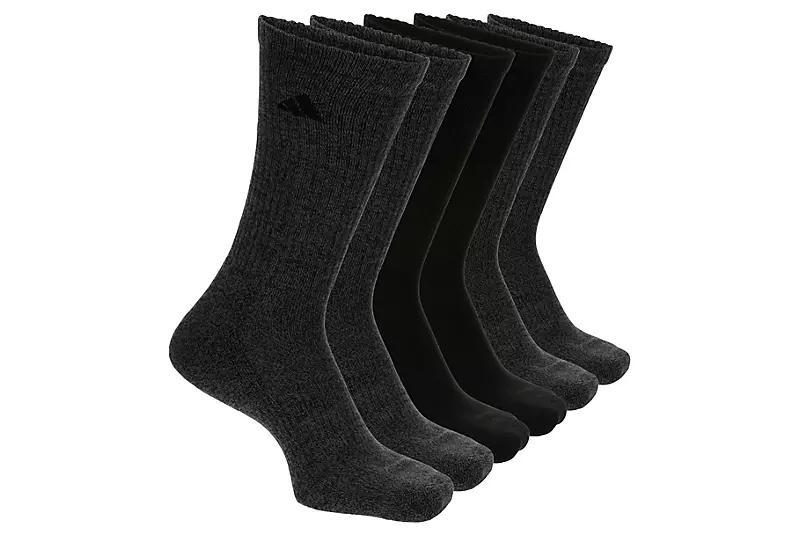 Adidas Men's Athletic Cushioned Crew Socks 6 Pairs Product Image