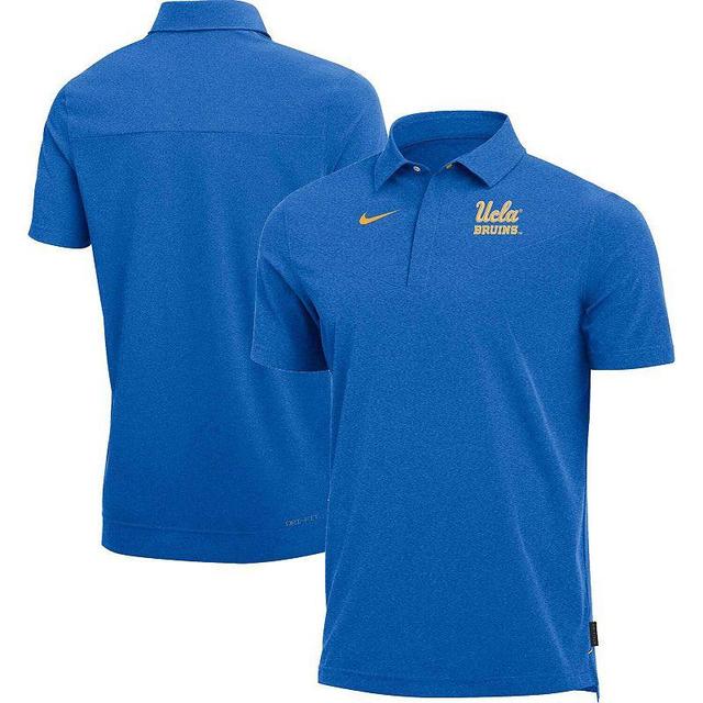 Mens Nike Heathered UCLA Bruins Coach Performance Polo Product Image