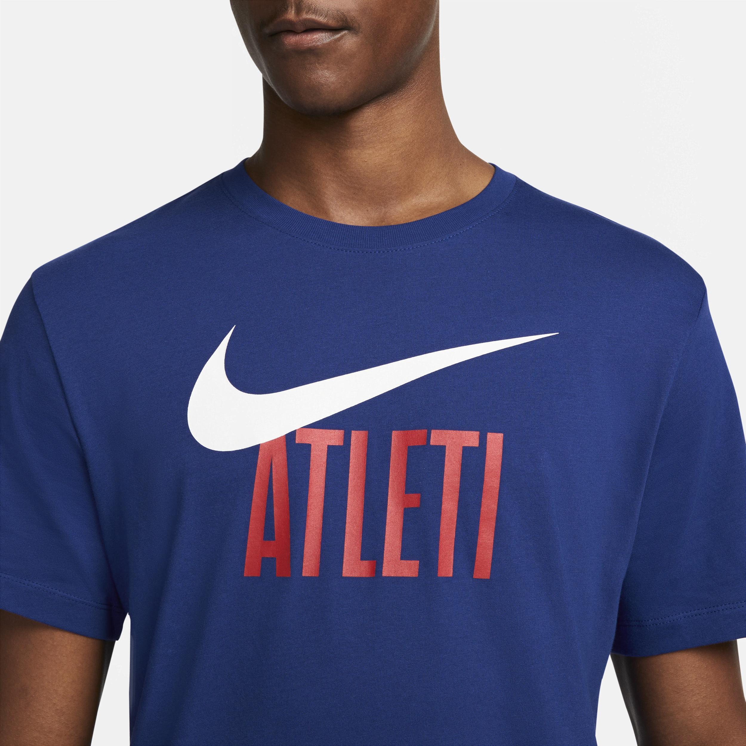 Nike Men's AtlÃ©tico Madrid Swoosh Soccer T-Shirt Product Image