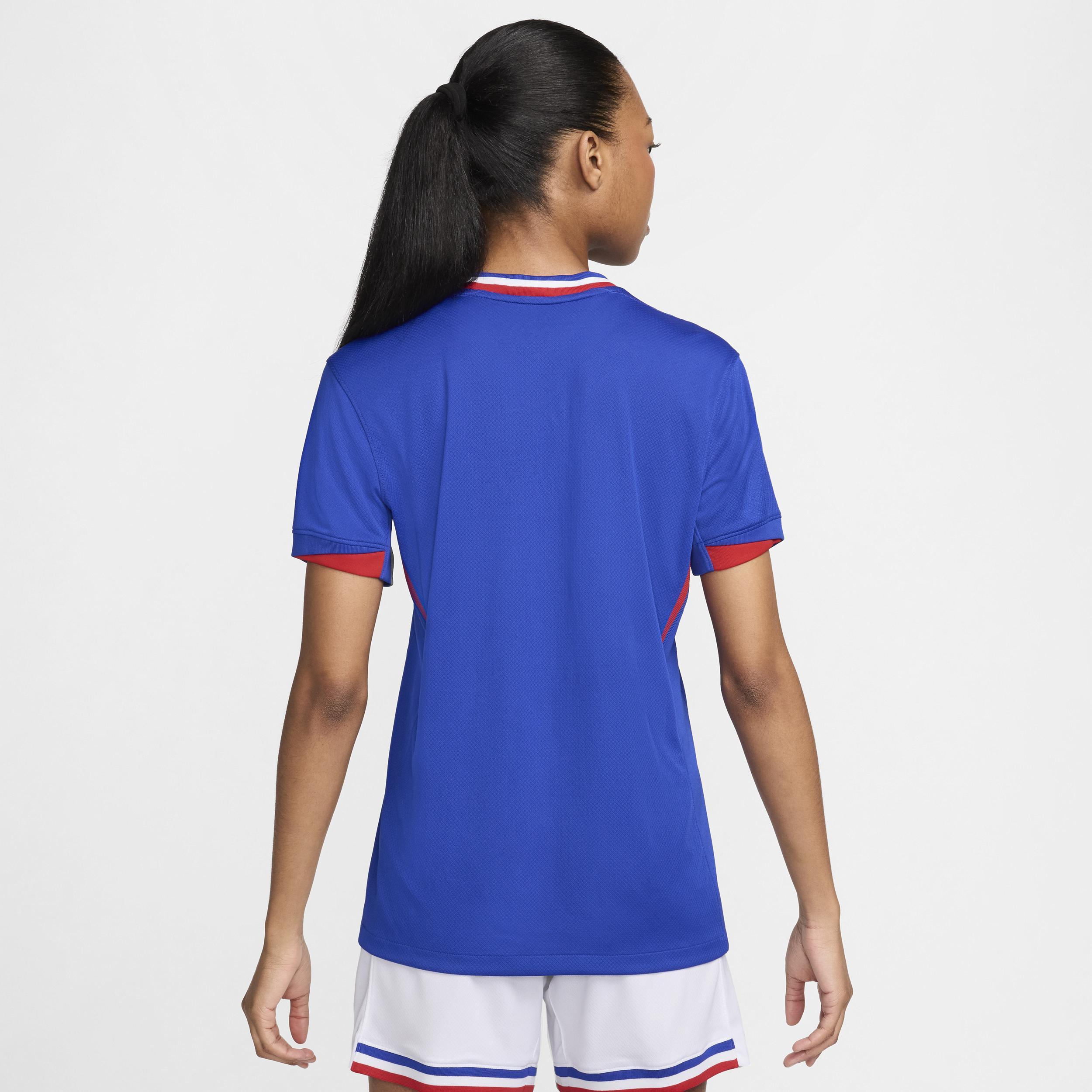 FFF (Team) 2024/25 Stadium Home Nike Women's Dri-FIT Soccer Replica Jersey Product Image