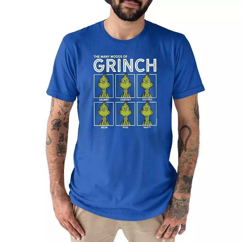 Big & Tall Dr. Seuss Grinch Moods Tee, Mens Product Image