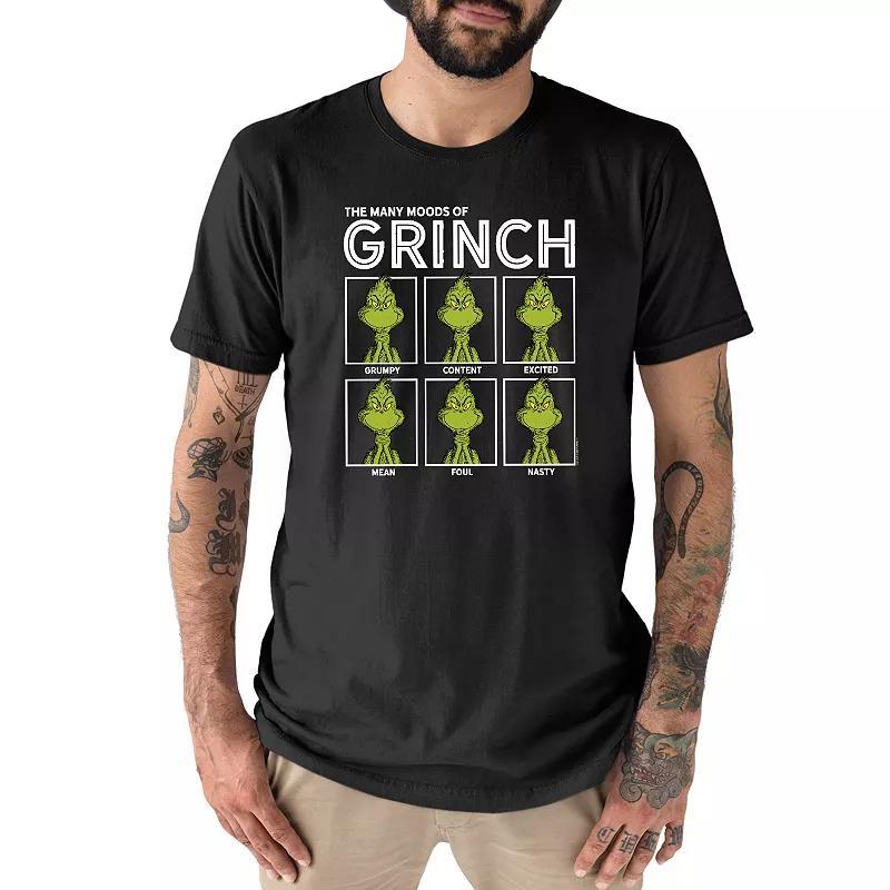 Big & Tall Dr. Seuss Grinch Moods Tee, Mens Product Image