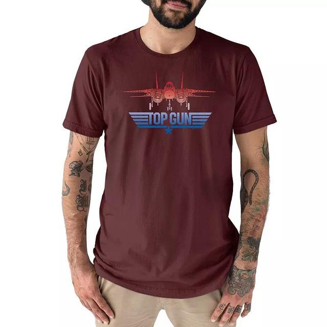 Mens Top Gun Logo Tee Blue Product Image