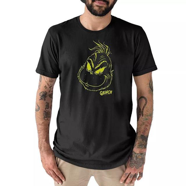 Mens Dr. Seuss Grinch Face Tee Product Image