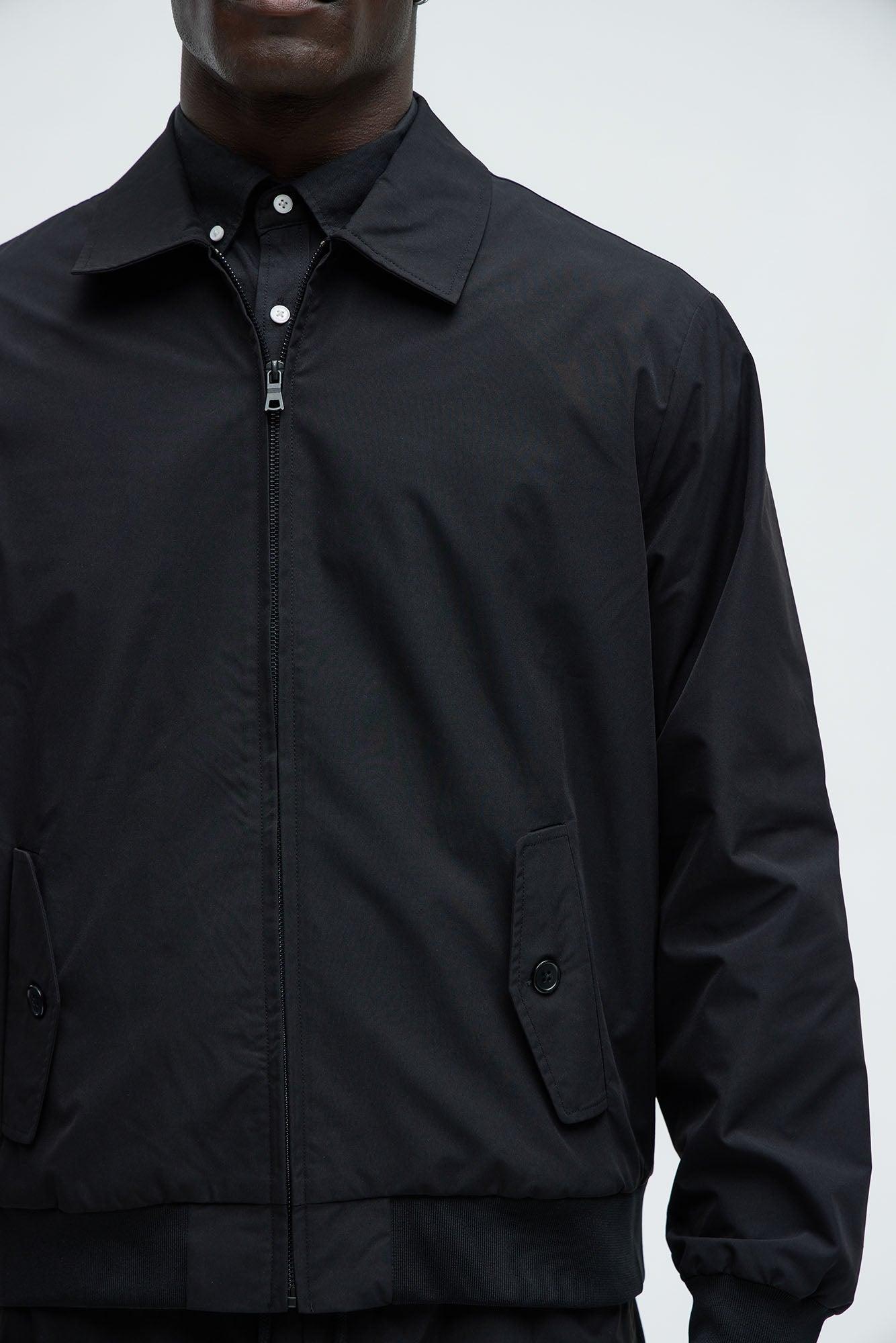 Ansel Tech Zip Jacket - Black Product Image