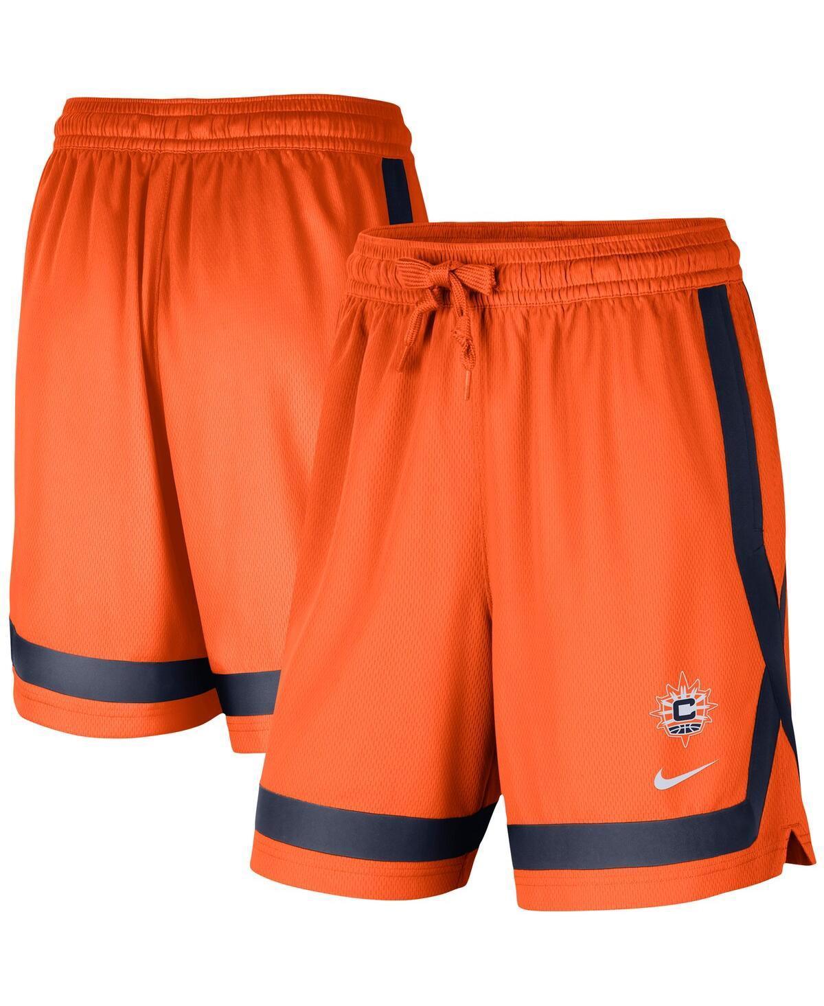 Womens Nike Orange Connecticut Sun Practice Performance Shorts Product Image