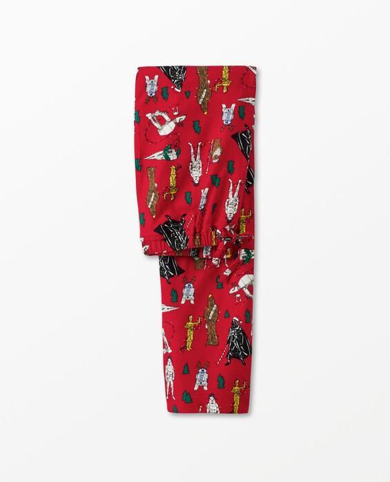 STAR WARS Holiday Print Flannel Pajama Pant, Star Wars Festive - Size Adult L by Hanna Andersson Product Image