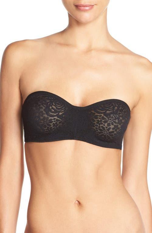 Womens Halo Lace Strapless Bra Product Image