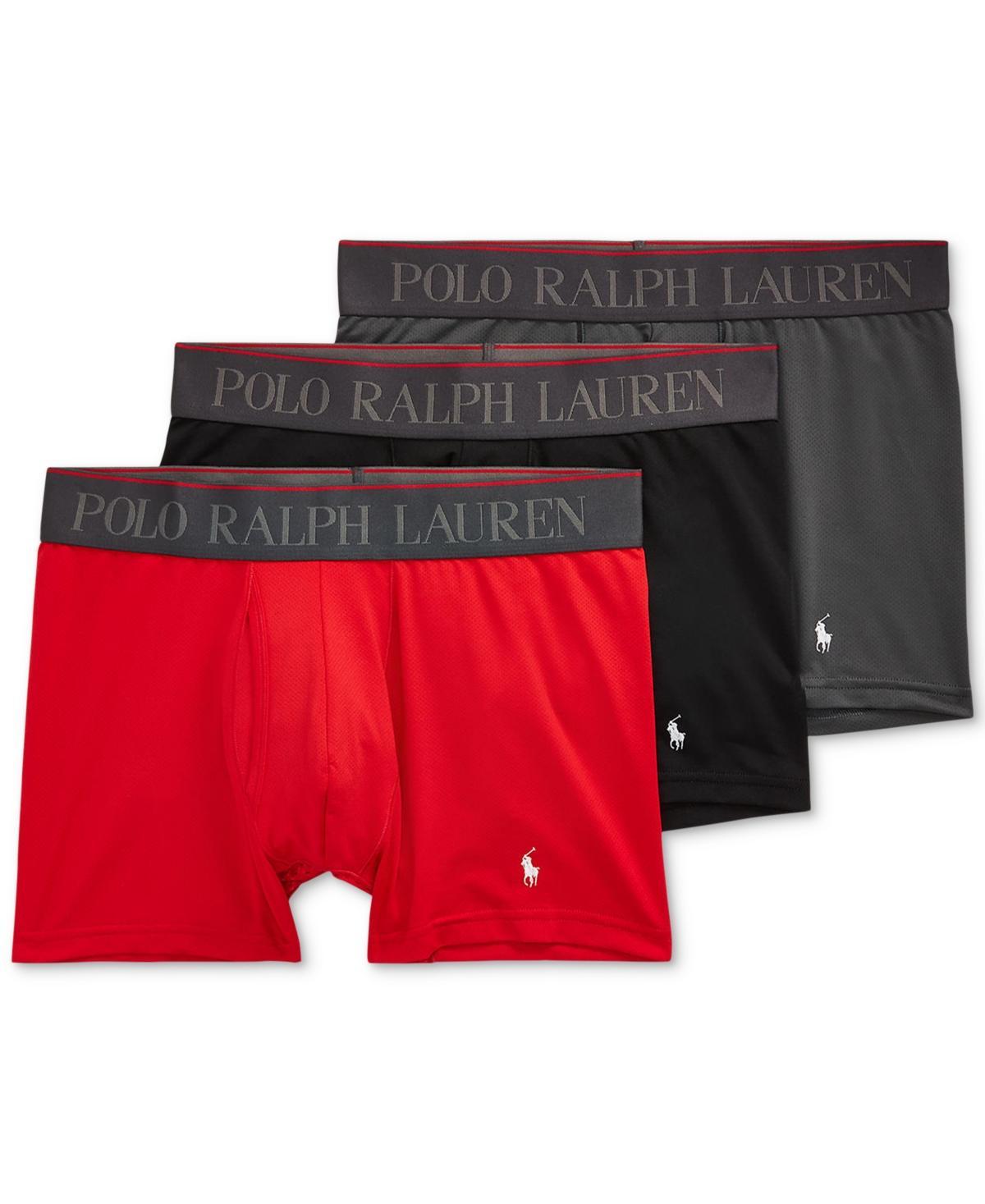 Polo Ralph Lauren Flex Performance Air Boxer Briefs - 3-Pack Product Image