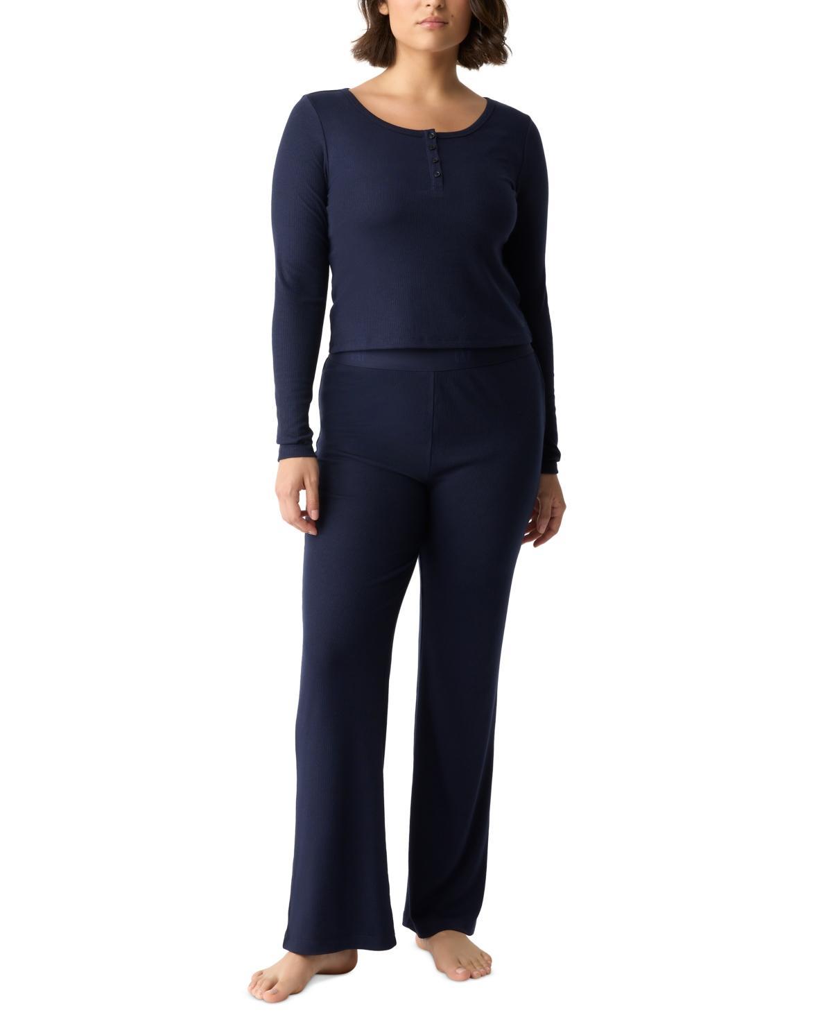 Gap GapBody Womens Long-Sleeve Rib Top Product Image