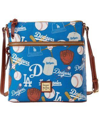 Womens Dooney & Bourke Los Angeles Dodgers Game Day Crossbody Purse Product Image