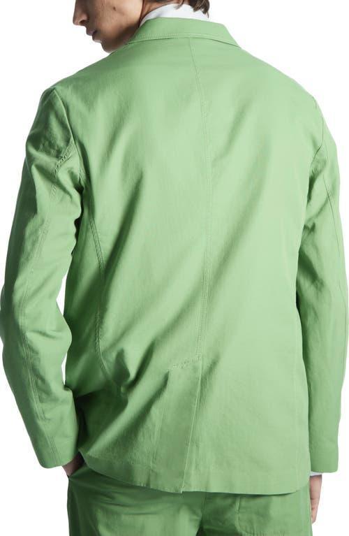 COS Regular-fit Single-breasted Blazer In Green Product Image