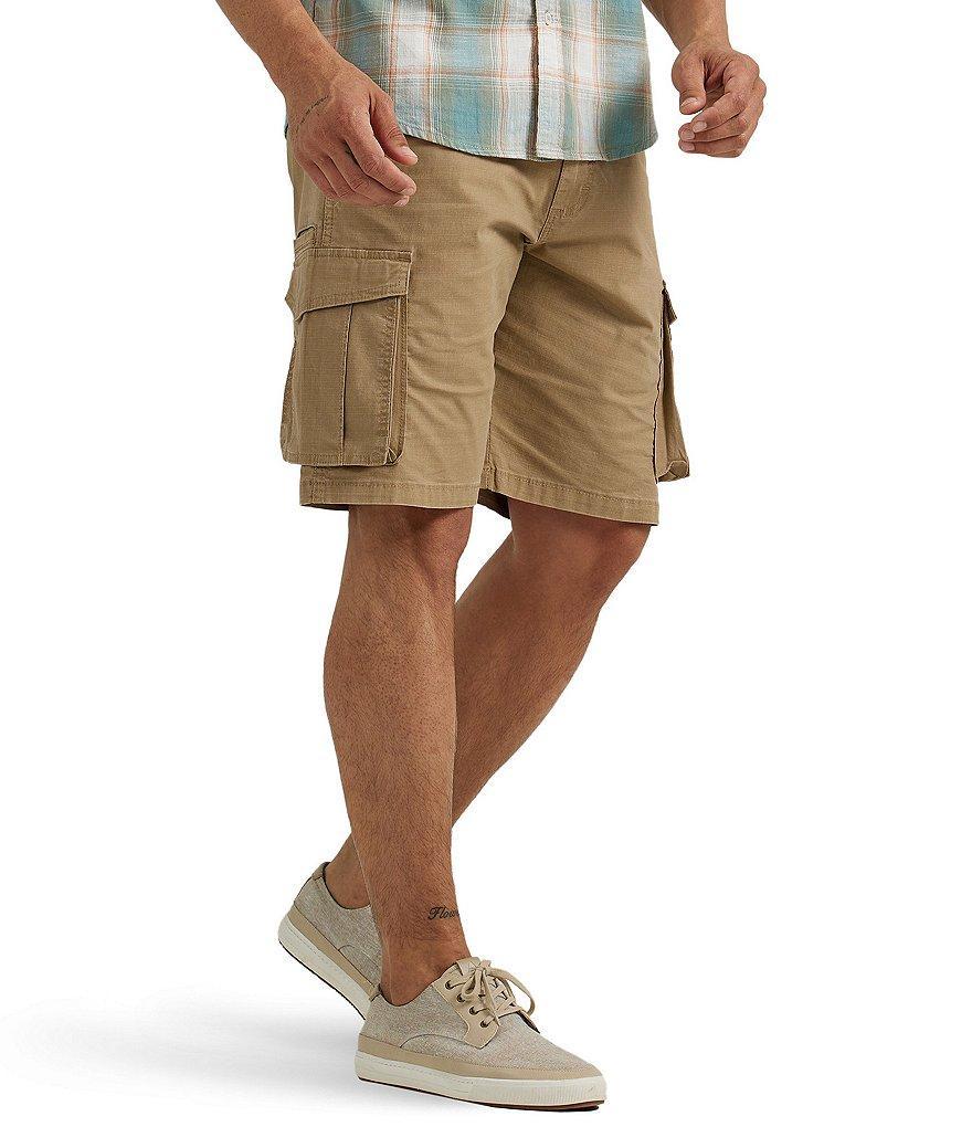 Wrangler® 6-Pocket Cargo Ripstop 10 1/2#double; Inseam Shorts Product Image