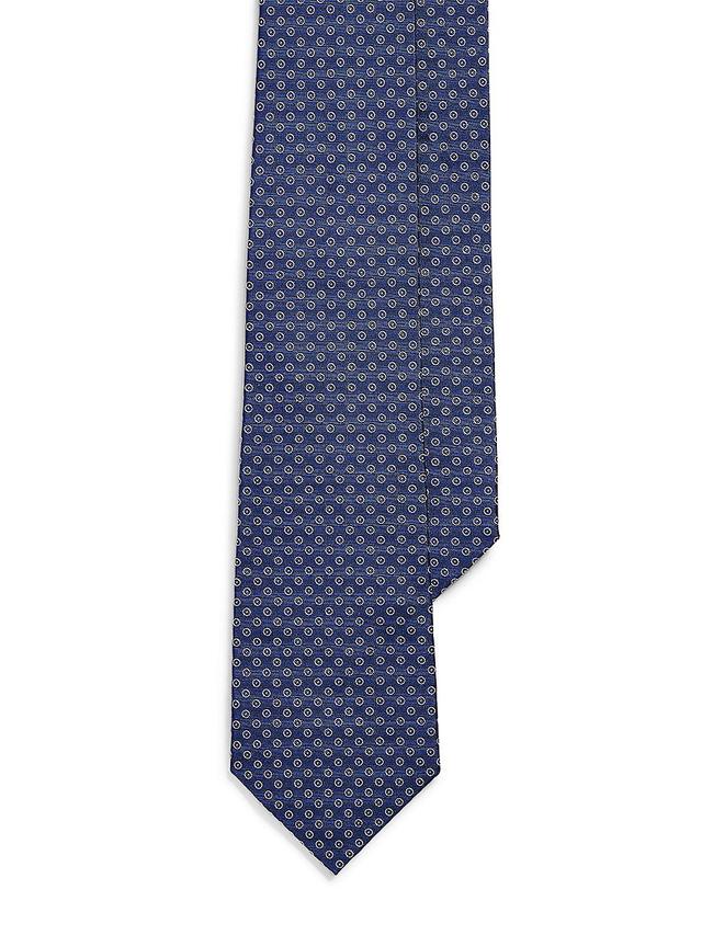 Mens Bond St. Geometric Silk Tie Product Image