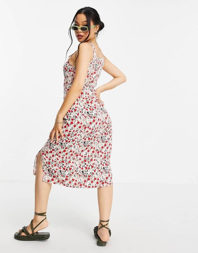 Vero Moda Petite cami midi dress in floral Product Image