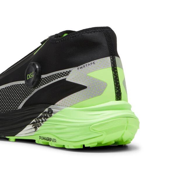 PUMA SEASONS Voyage NITROâ¢ 3 Disc Trail Running Men's Shoes in Black/Silver/Fizzy Apple Product Image