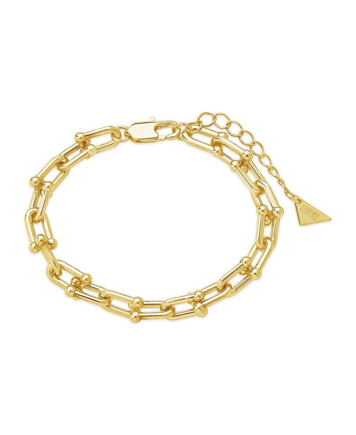 Womens U Chain Bracelet Product Image