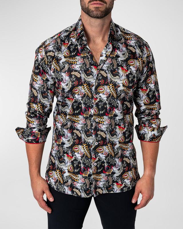 Mens Fibonacci Fairy Tale Sport Shirt Product Image