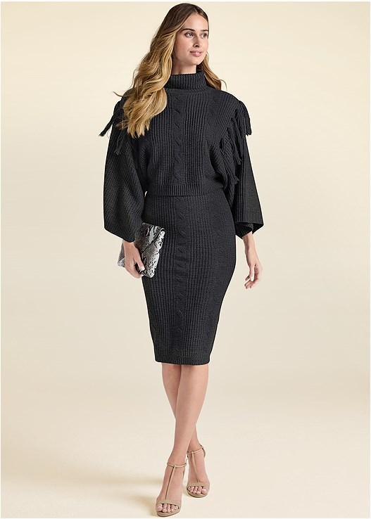 Two-Piece Sweater Dress Product Image