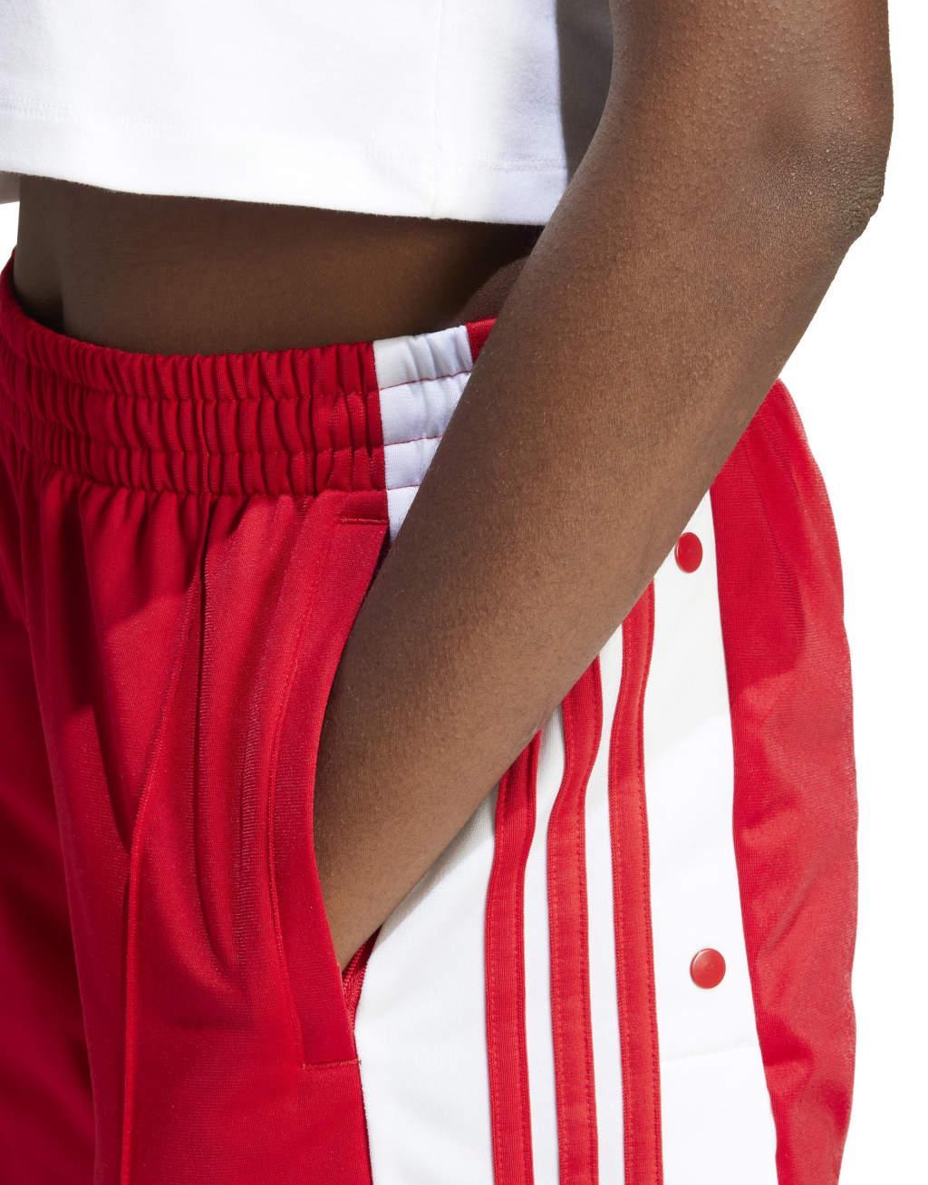 adidas Originals Adicolor Adibreak pants in red Product Image