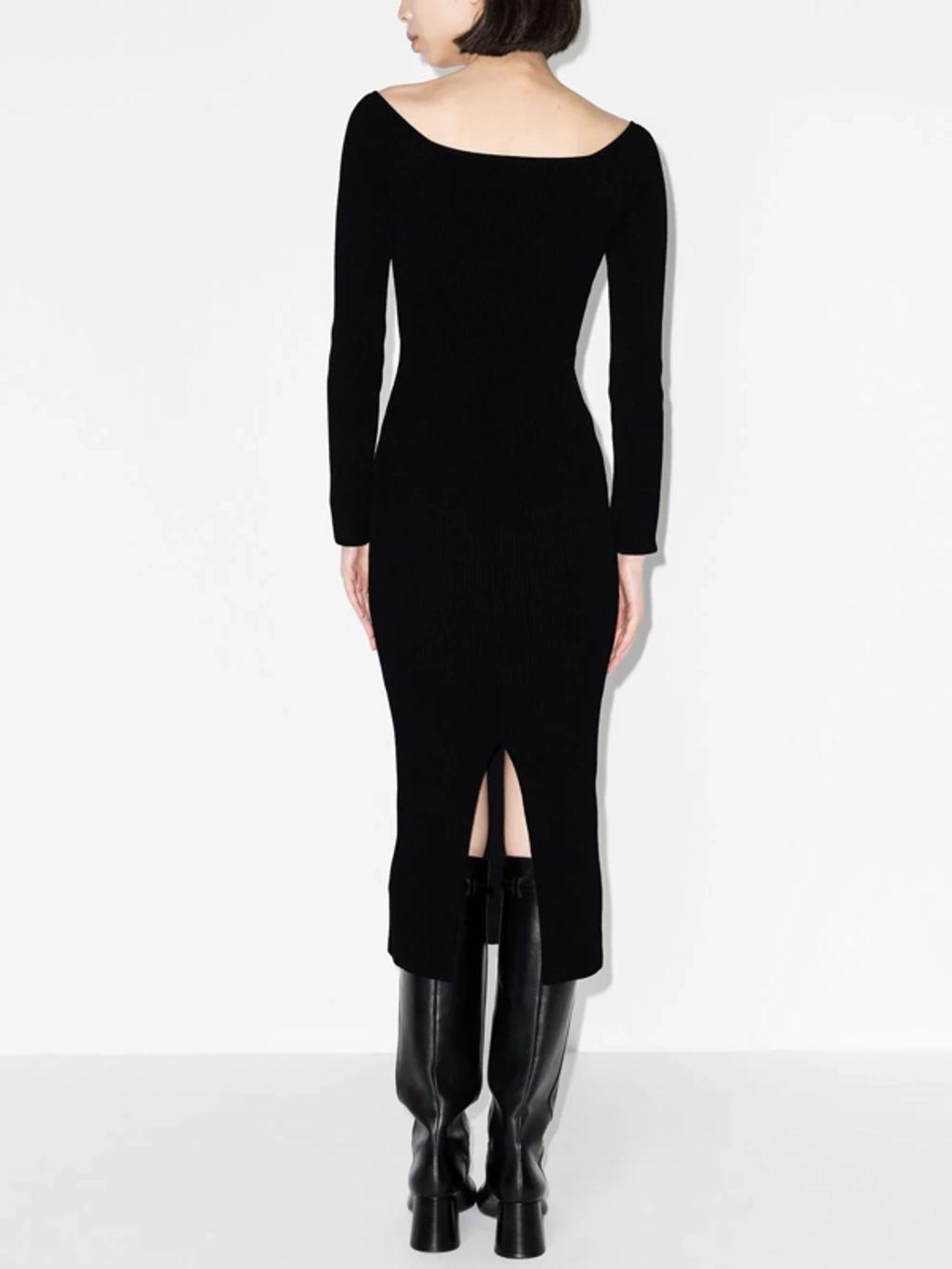 Black Pia Sheath Dress Product Image