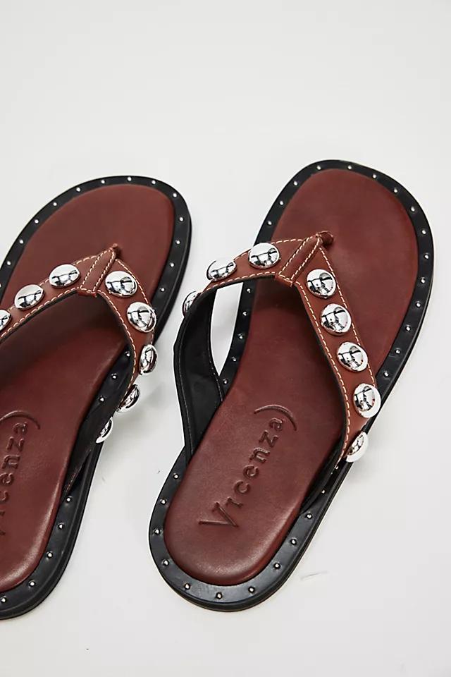 Perth Studded Thong Sandals Product Image