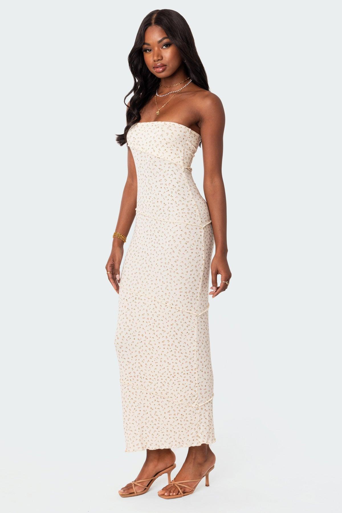 Lynn Ribbed Maxi Dress Product Image