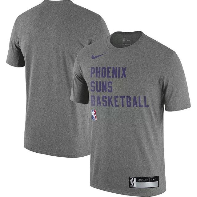 Mens Nike Heather Gray Golden State Warriors 2023/24 Sideline Legend Performance Practice T-Shirt Product Image