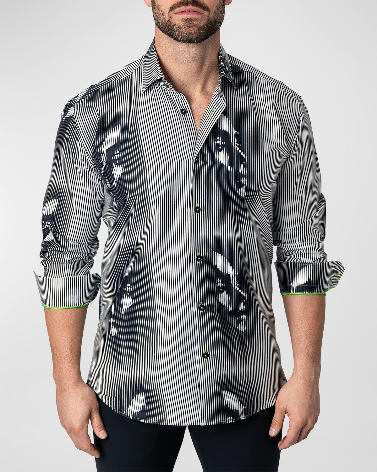 Mens Fibonacci Hiding Sport Shirt Product Image