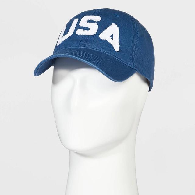 Mens Blue USA Americana Hat Product Image