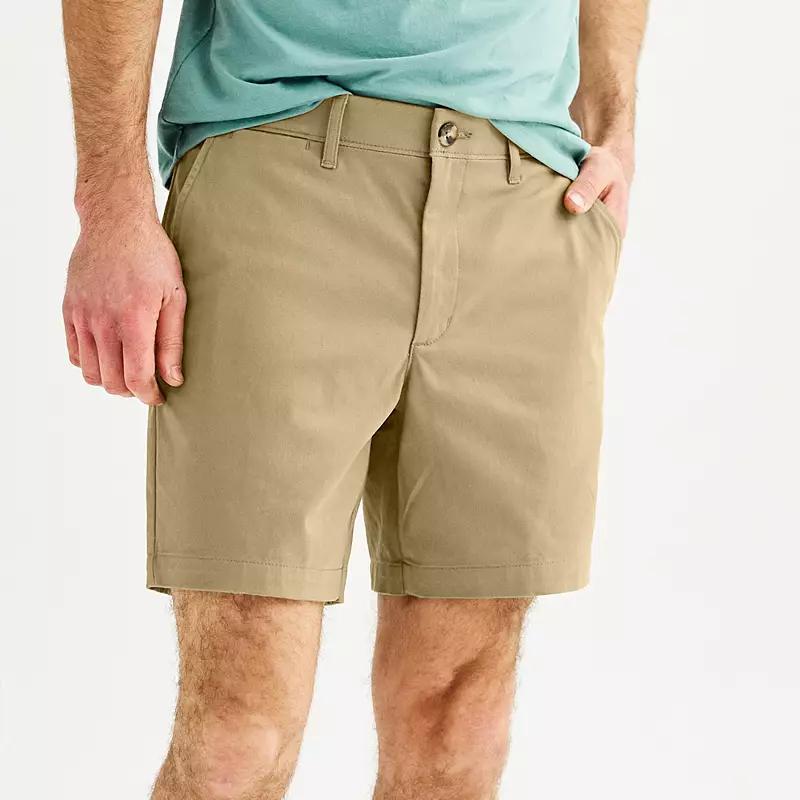 Mens Sonoma Goods For Life 7 Flexwear Flat Front Shorts Product Image