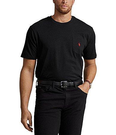 Polo Ralph Lauren Mens Classic Fit Crew Neck Pocket T-Shirt Product Image