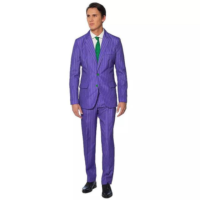 Mens Suitmeister Batman The Joker Slim-Fit Novelty Suit & Tie Set Product Image