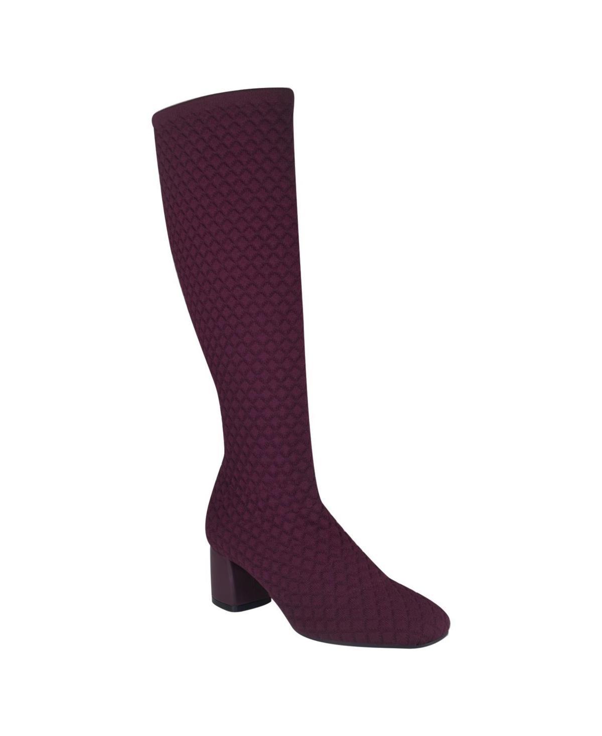 Impo Jenner Stretch Knit Knee High Boots, Womens Product Image