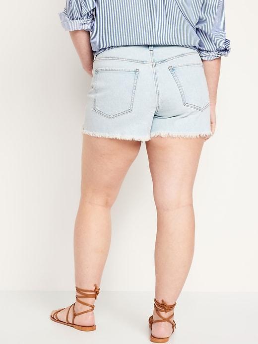 High-Waisted OG Jean Shorts -- 3-inch inseam Product Image