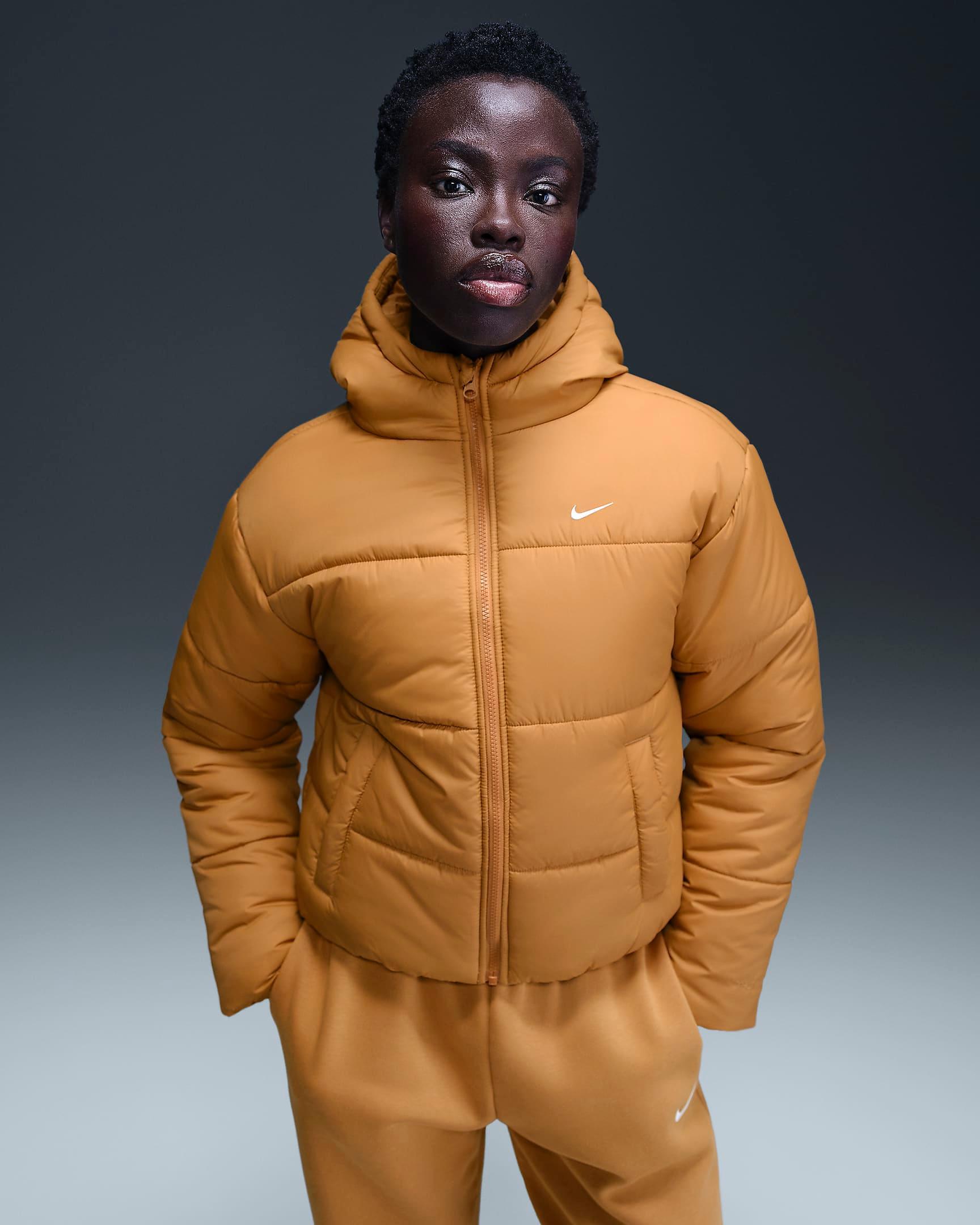 Nike Sportswear Classic Puffer Women's Therma-FIT Loose Hooded Jacket Product Image