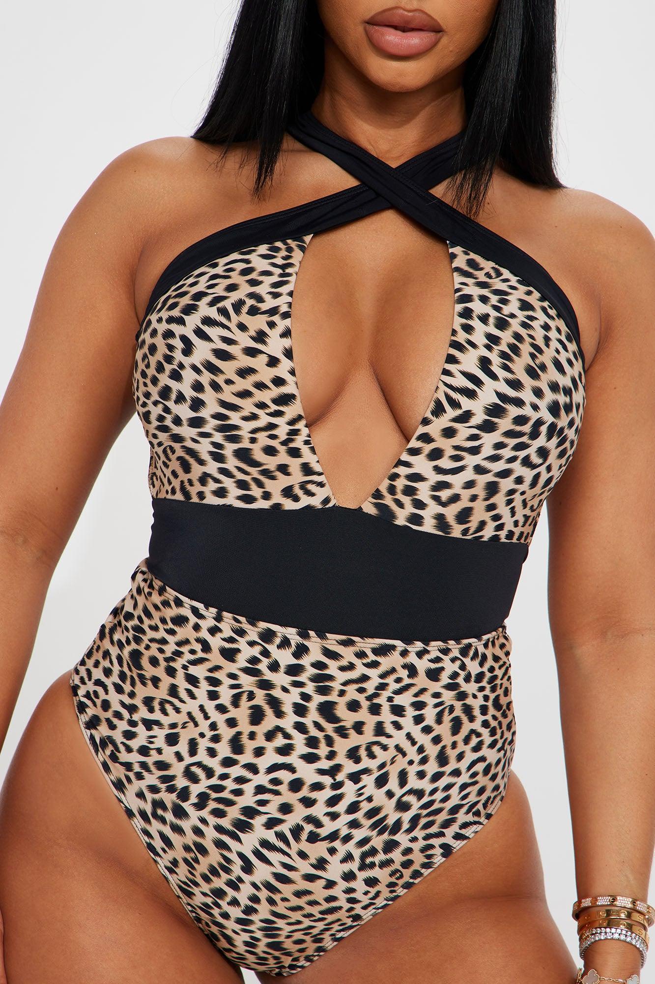 Emma 1 Piece Swimsuit - Leopard Product Image