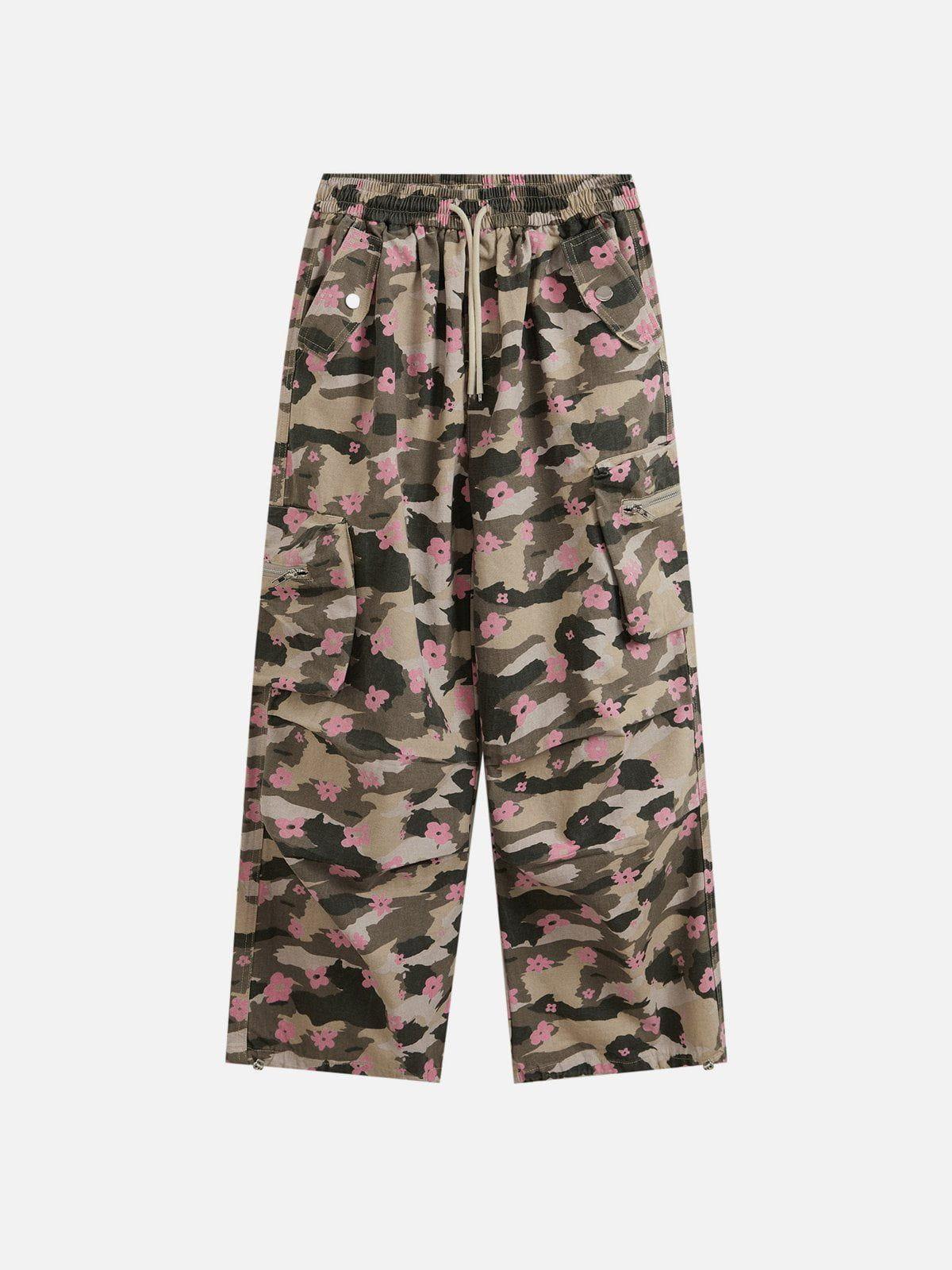 Aelfric Eden Flower Camouflage Cargo Pants Product Image