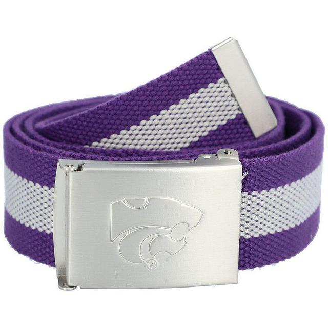 Mens Kansas State Wildcats Fabric Belt Product Image