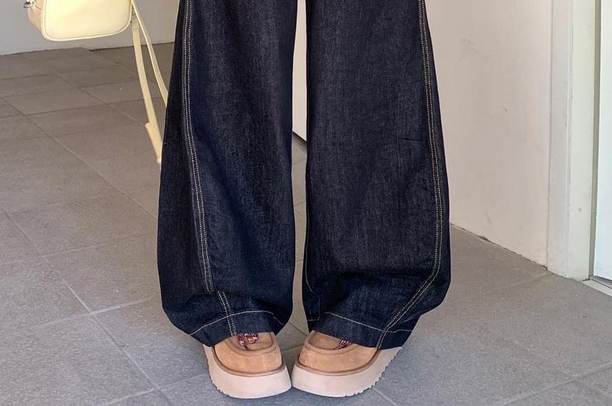 High Rise Wide Leg Jeans Product Image