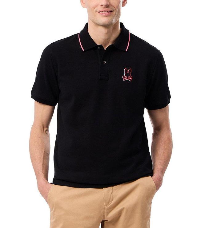 Psycho Bunny Bellaire Pique Short Sleeve Polo Shirt Product Image