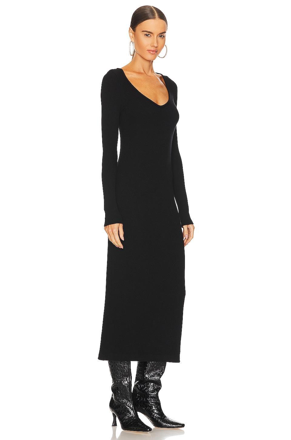 V-neck Sweater Dress Enza Costa Product Image