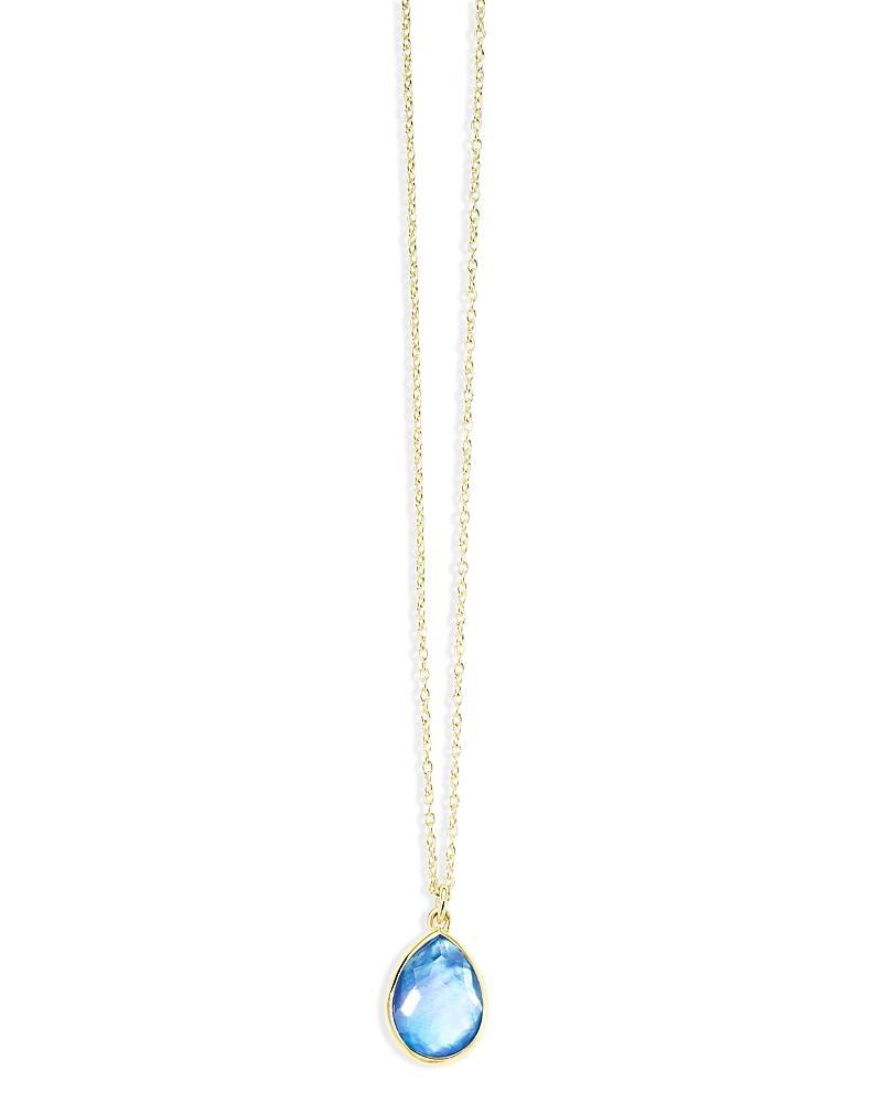 Ippolita 18K Yellow Gold Rock Candy Lapis Triplet Pendant Necklace, 16-18 Product Image